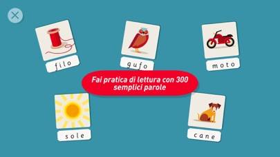 Letture per bambini Montessori : giochi di rima e di lettura Schermata dell'app