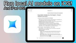 Locally AI - Local AI Chat captura de pantalla