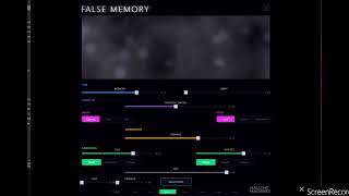 FALSE MEMORY screenshot