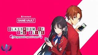 Classroom of the Elite captura de pantalla