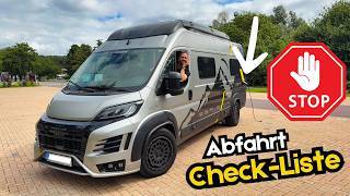 Camper Checklist Bildschirmfoto