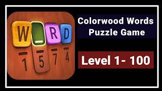 Colorwood Words: Wortspiel Bildschirmfoto