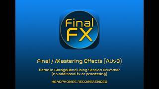 FinalFX skärmdump
