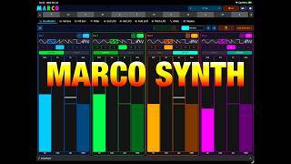 Marco Synth immagine dello schermo