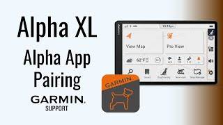 Garmin Alpha skärmdump