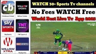 PTV Live Sports Cricket TV Bildschirmfoto