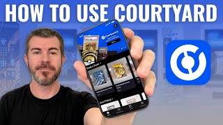 Courtyard - Trading Cards skärmdump