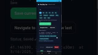 Find My Car: Tap, Select, Go captura de pantalla