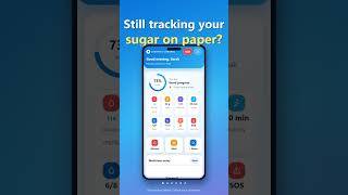 Blood Sugar Tracker Log captura de pantalla