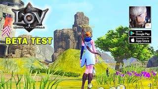 lov league of valhalla - mmorpg beta gameplay android/ios