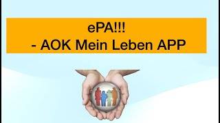 AOK Mein Leben Bildschirmfoto