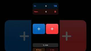 Tennis Score Keeper. immagine dello schermo
