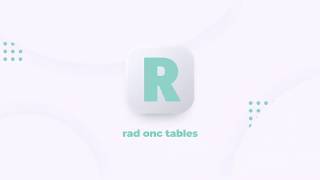 Rad Onc Tables capture d'écran