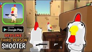 Chicken Strike Game captura de pantalla