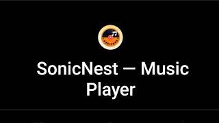 SonicNest-Music Player screenshot