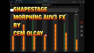 ShapeStage Morphing AUv3 FX immagine dello schermo