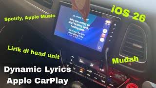 Dynamic Lyrics: Play in Car immagine dello schermo