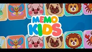 MemoKids memory giochi animali immagine dello schermo