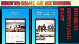 best gif and video maker app 2018 by momento new lauched app