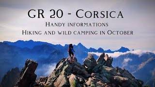 GR 20 - Córcega captura de pantalla