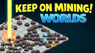 Keep on Mining! - Worlds screenshot