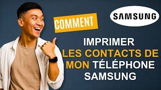 Imprimer Contact capture d'écran