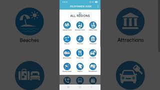 Peloponnese Guide captura de pantalla