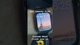 Text Clock Widget screenshot