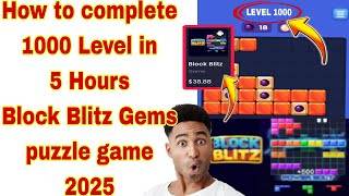 Block Blitz : Gems Puzzle skärmdump