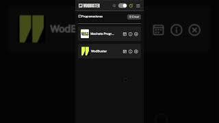 WodBuster Coach captura de pantalla